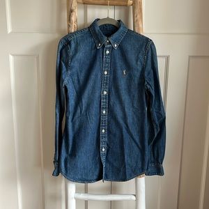 Ralph Lauren Denim Polo: Size S